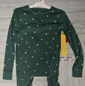 Kids Polar Bear Print Holiday Matching Family Pjs Wondershop Green Kid 12 Target